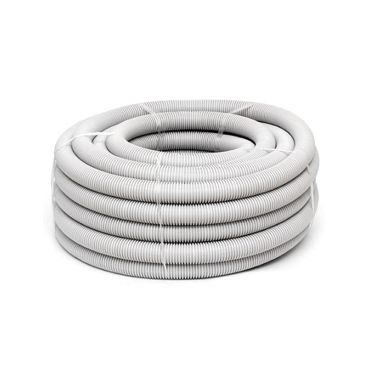 Corrugated Conduit - Grey - Medium Duty 25m Roll