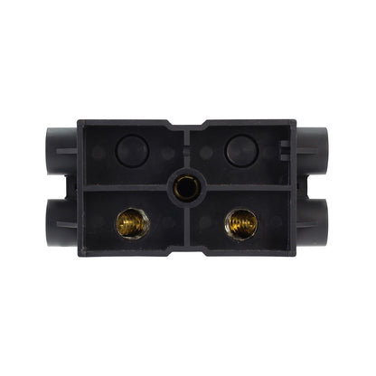 Black Wired Service Fuse Holder - 100A 500V 22x57mm