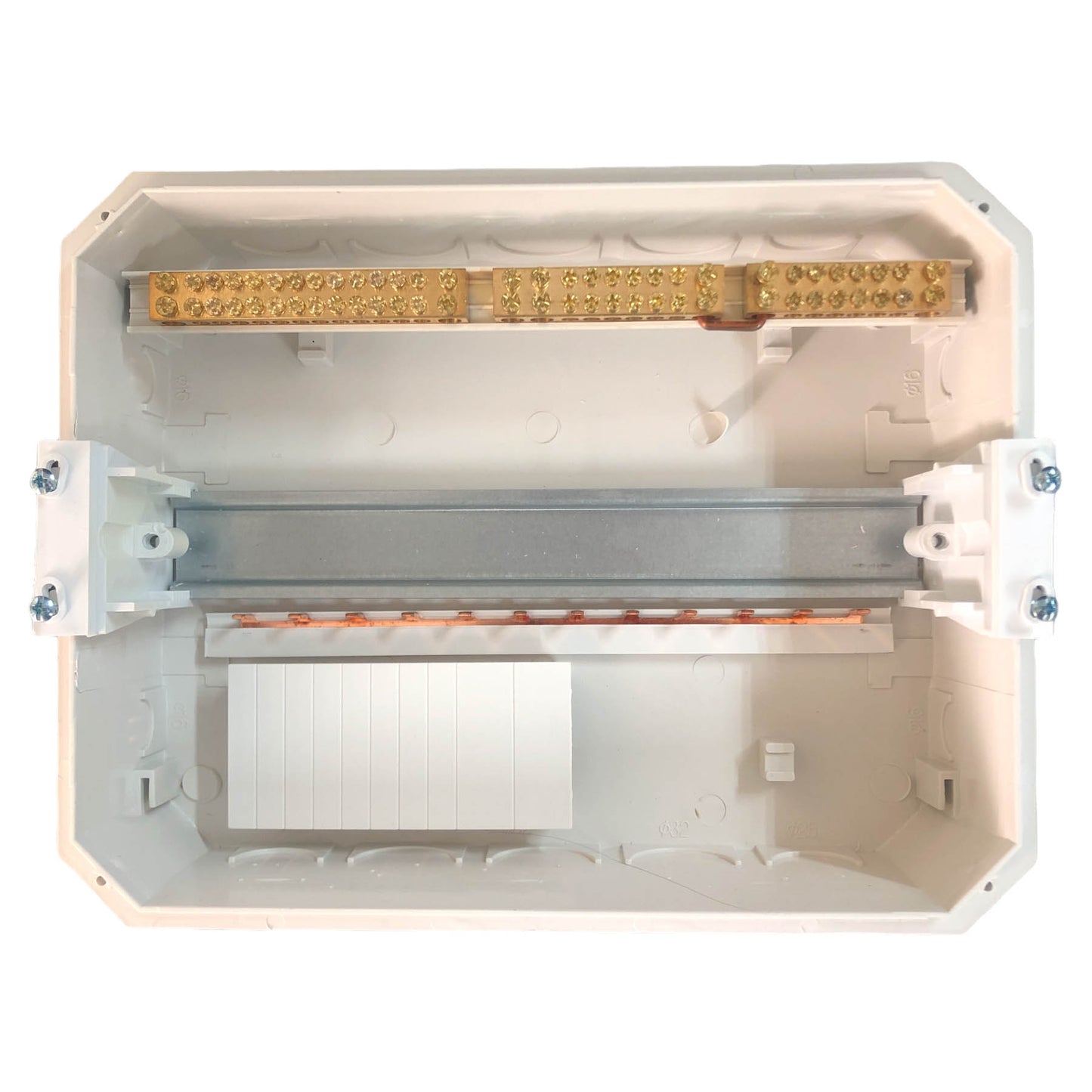 12 Pole Flush Mount Switch Board