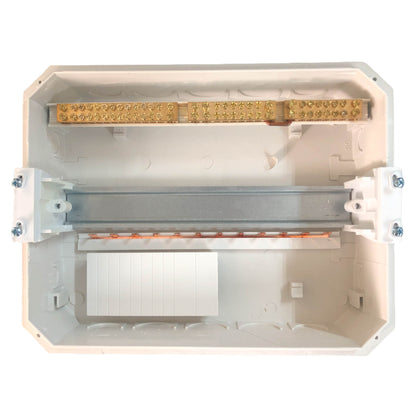 12 Pole Flush Mount Switch Board