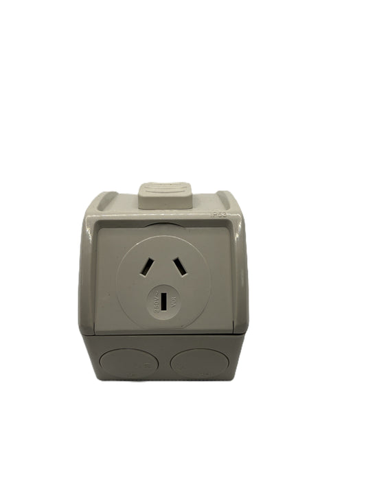 IP53 Rated 10A Single Power Point