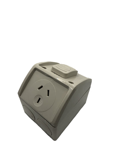 IP53 Rated 10A Single Power Point