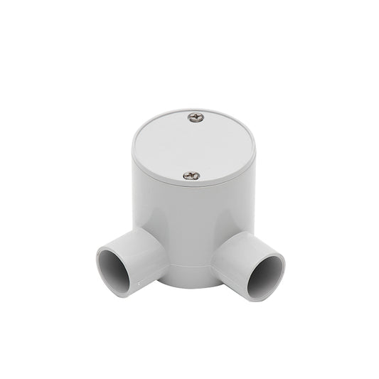 PVC Junction Box Deep - 2 Way Angled