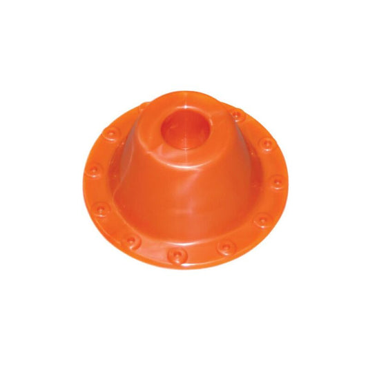Conduit Locating Flanges - Electric Orange