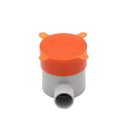 Disposable Orange Lids - Suit Deep Junction Box