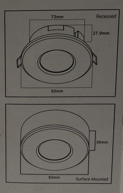 Rouge 41B Surface Mount 360˚ PIR Sensor