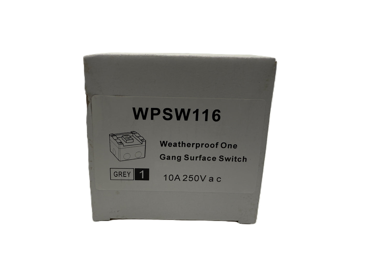 Weather Proof Single Gang Switch